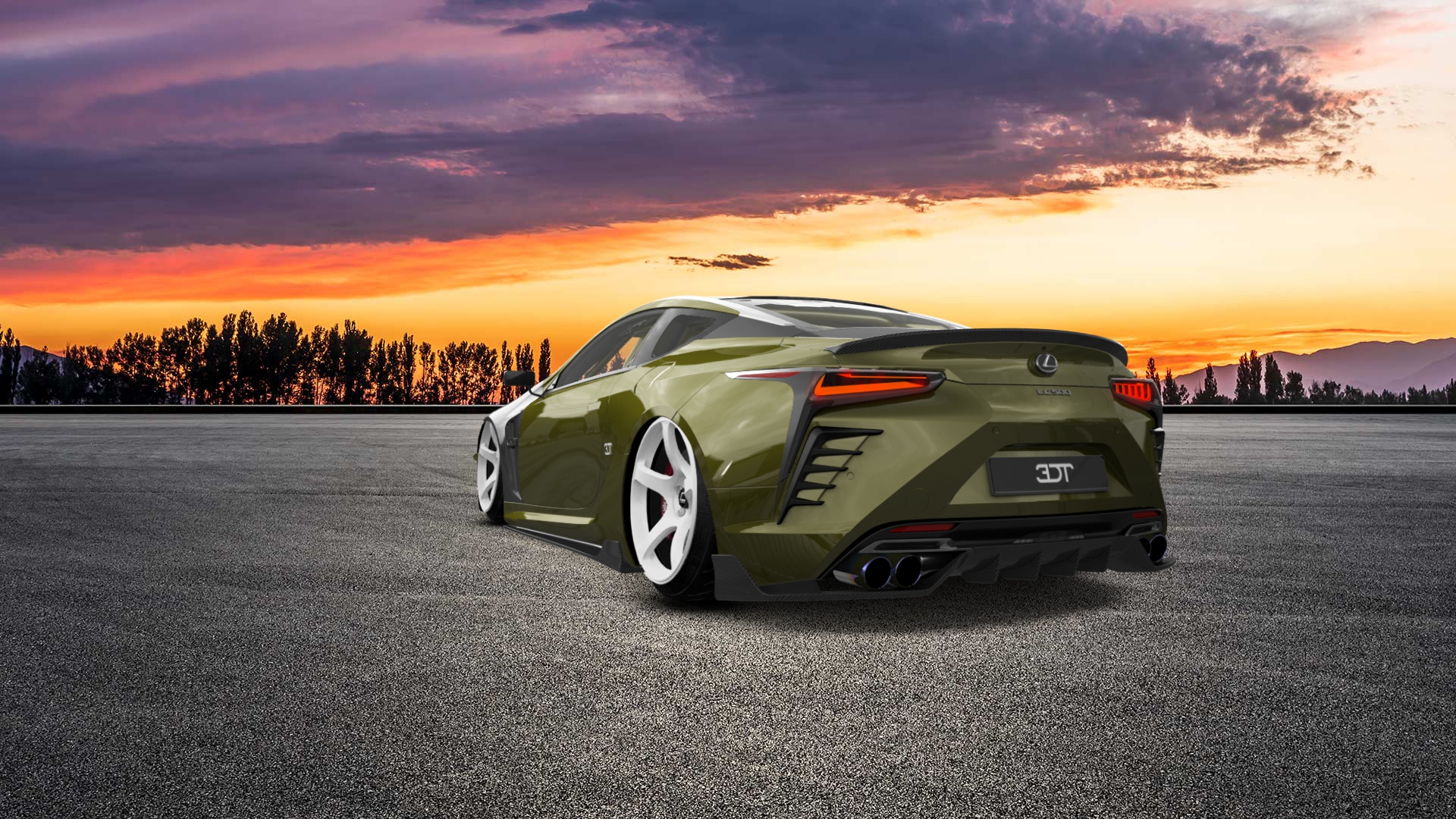 Lexus LC500 2 door fastback coupe 2017