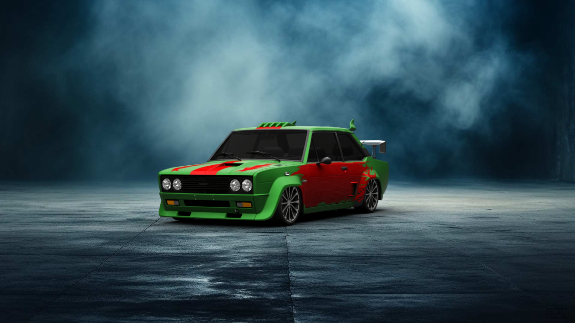 Fiat 131 Abarth Coupe 1976 tuning
