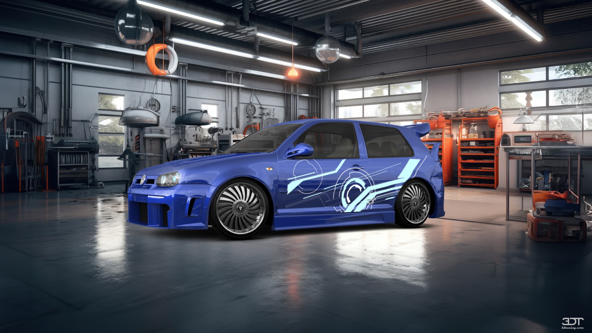 Volkswagen Golf 4 (mk4) 3 Door Hatchback 1997 tuning