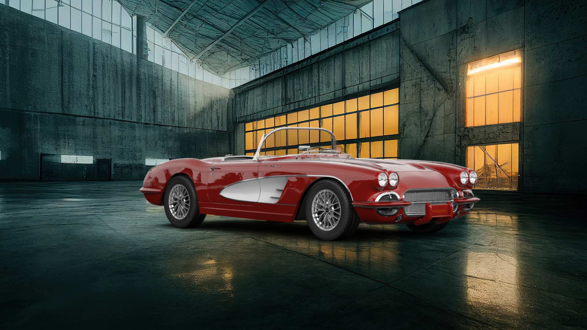 Chevrolet Corvette Convertible Coupe 1958 Images