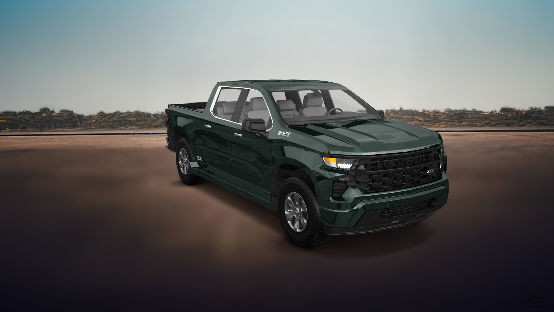 Chevrolet Silverado 1500 Crew Cab 5.8 ft box 4 Door pickup truck 2023 tuning