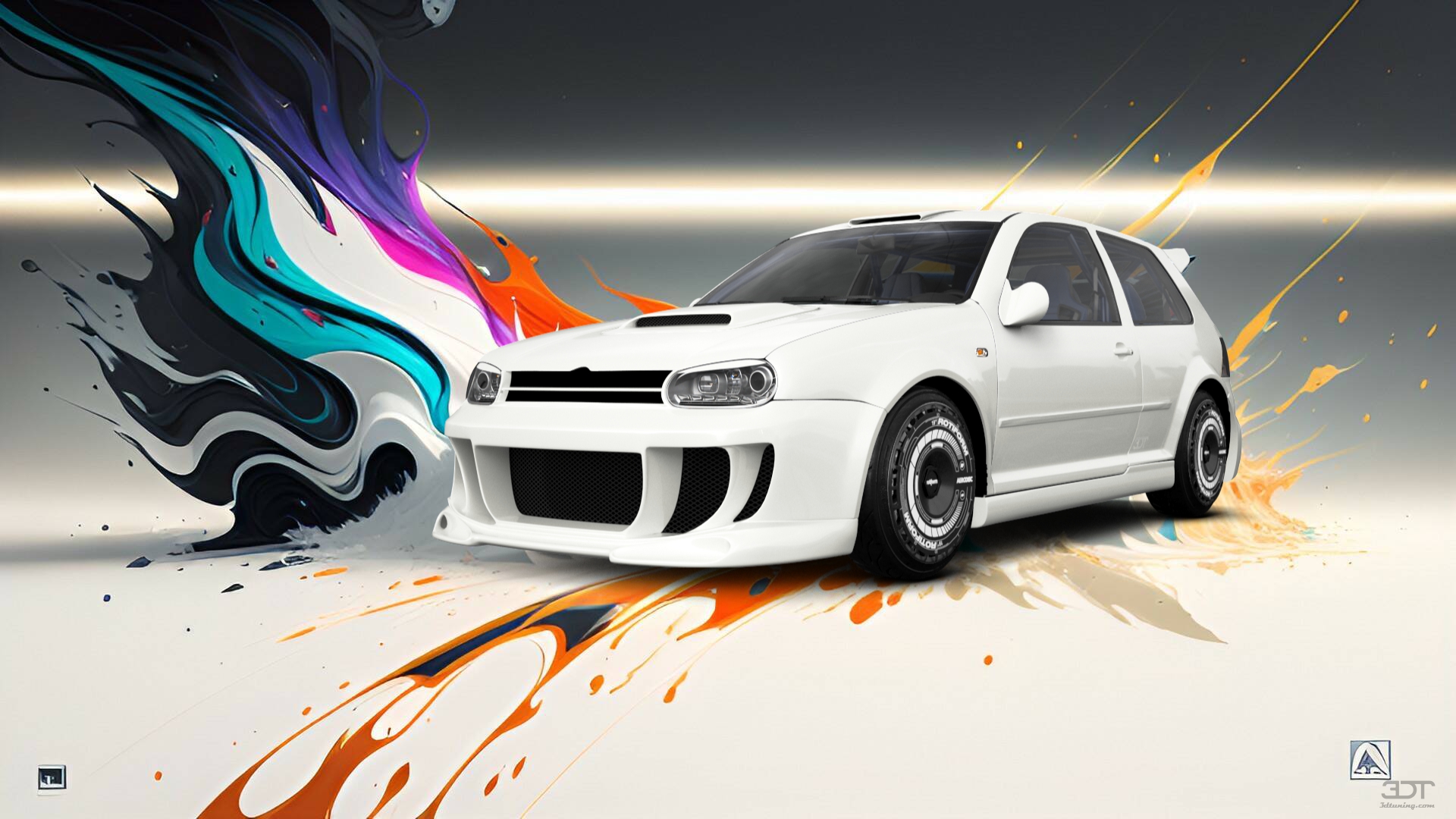 Volkswagen Golf 4 (mk4) 3 Door Hatchback 1997 tuning