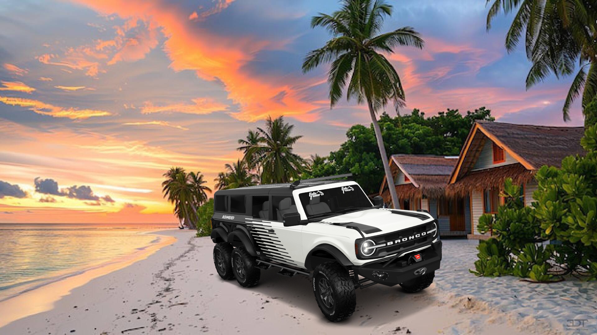 Ford Bronco 6X6 4 Door pickup truck 2021 tuning