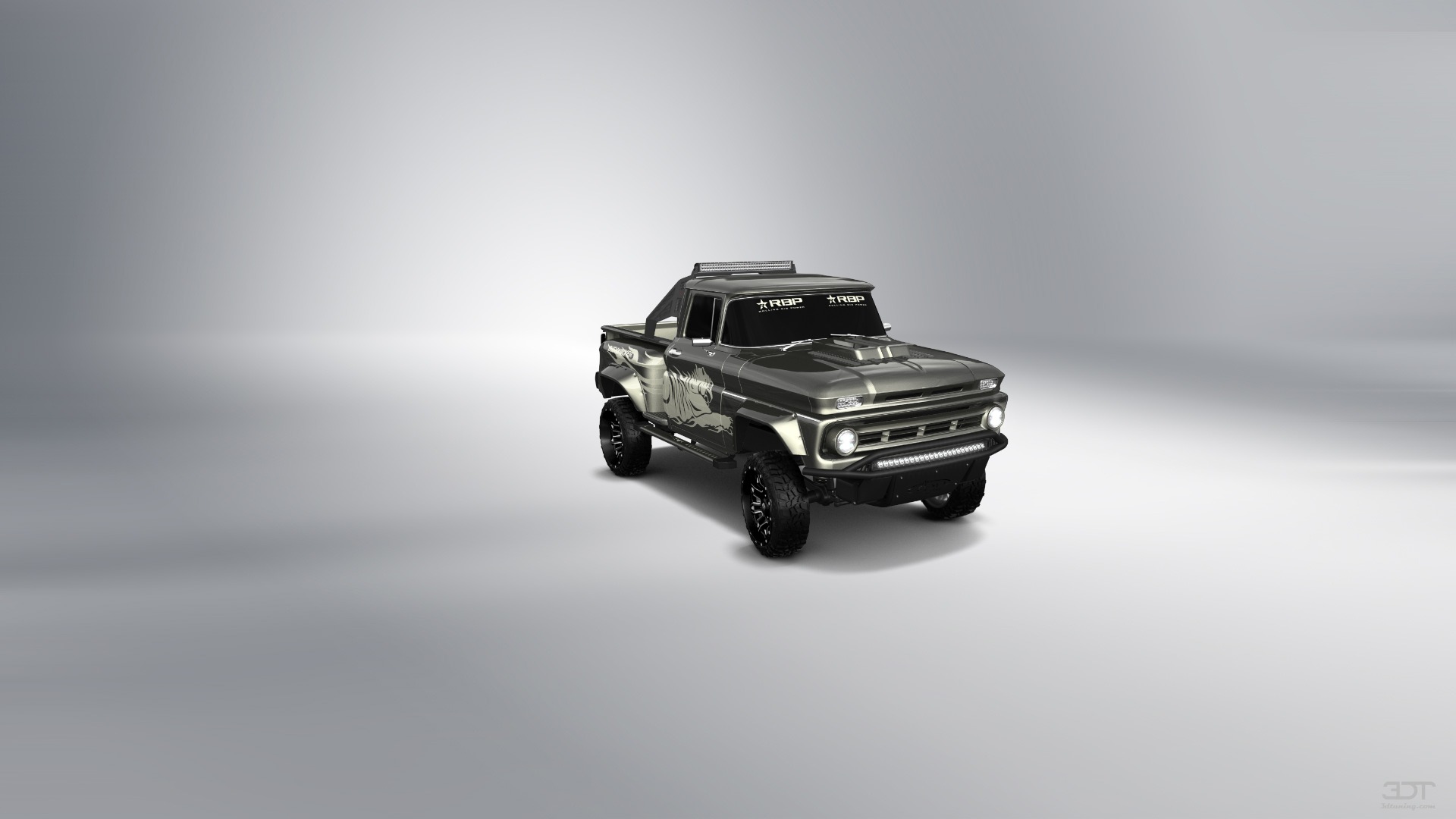 Chevrolet C-10 Stepside 2 Door pickup truck 1963