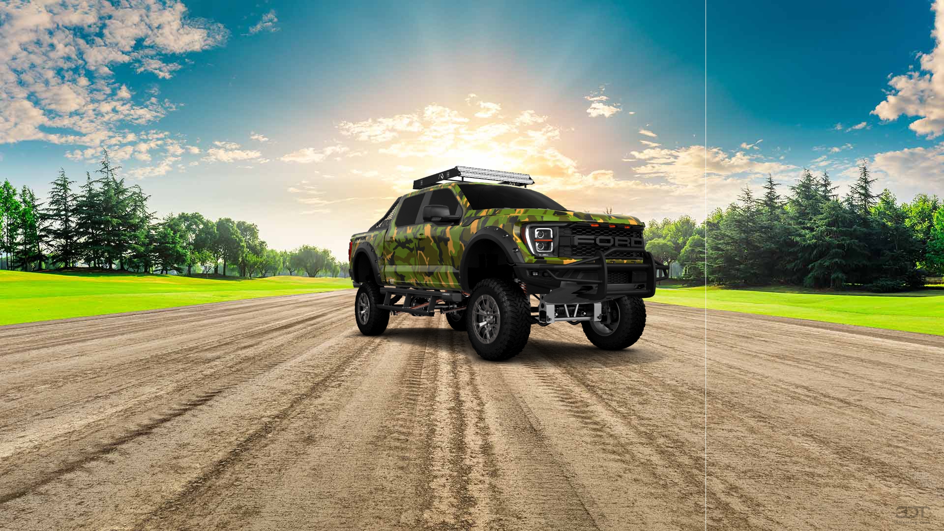 Ford F-150 Raptor 4 Door pickup truck 2021 tuning