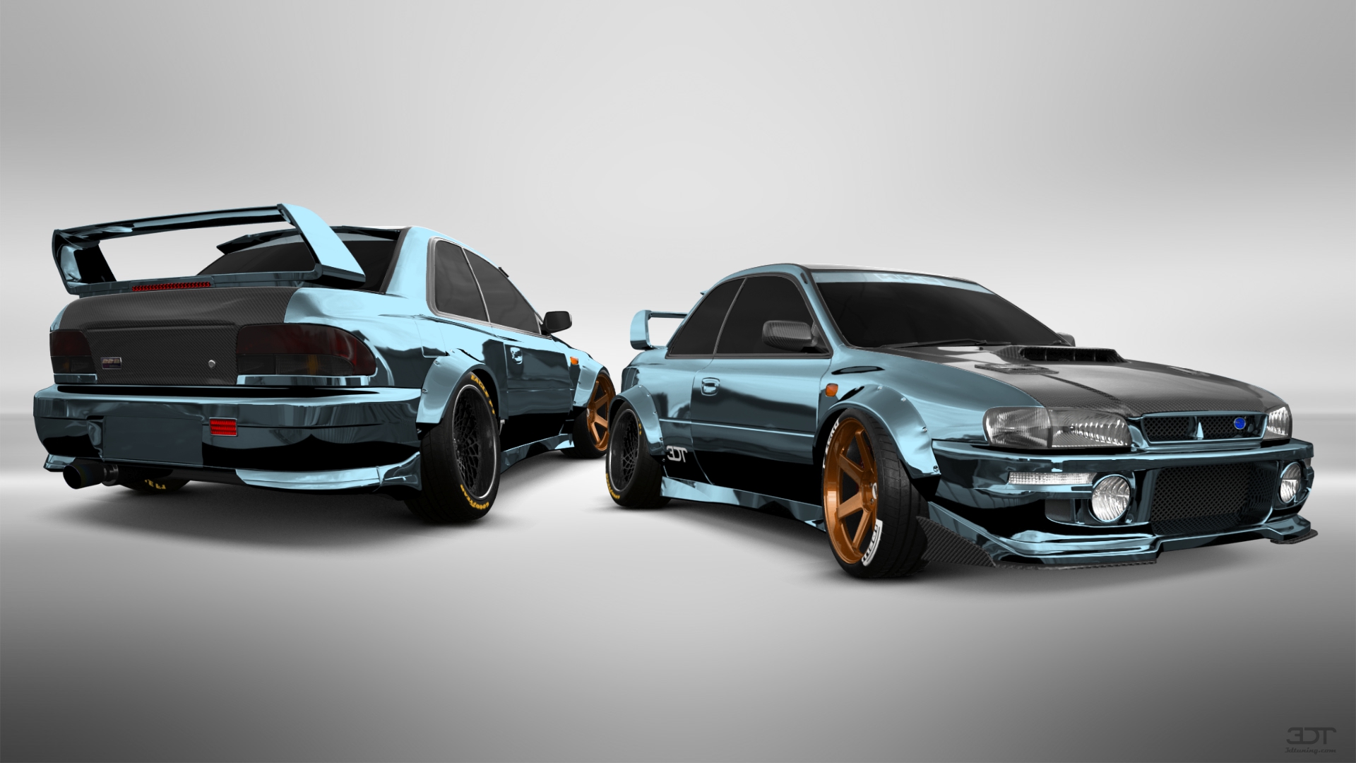 Subaru Impreza WRX STI 22B 2 Door Coupe 2000 tuning