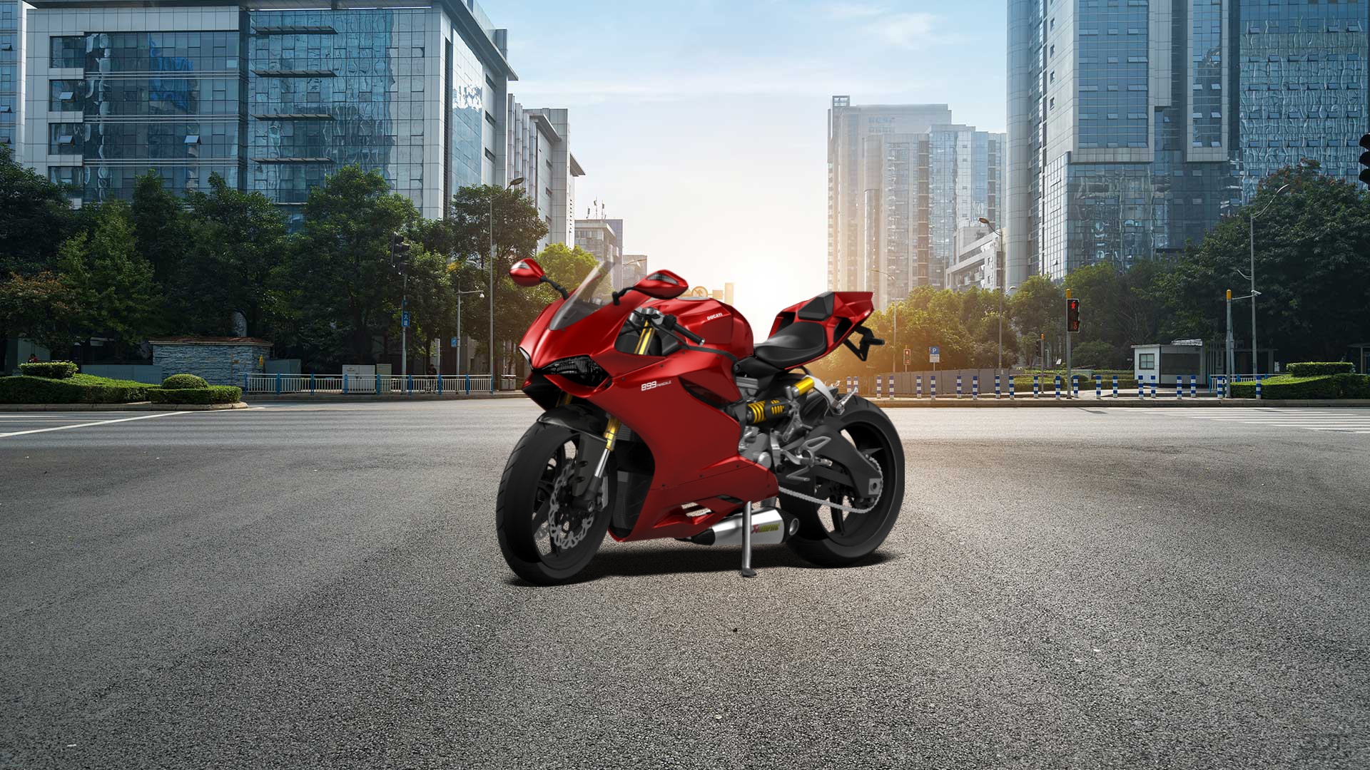 Ducati 899 Panigale Sport Bike 2015 tuning