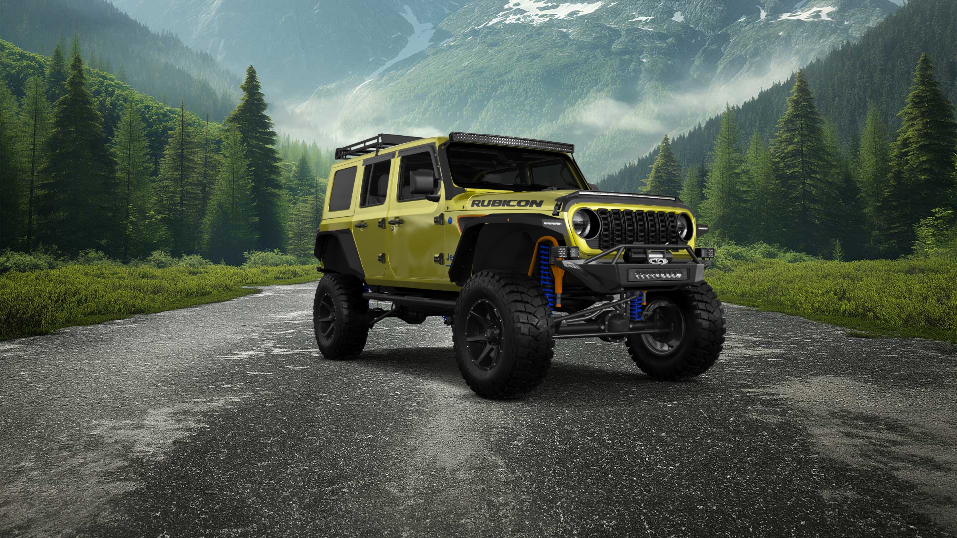 Jeep Wrangler JL 4 Door SUV 2024