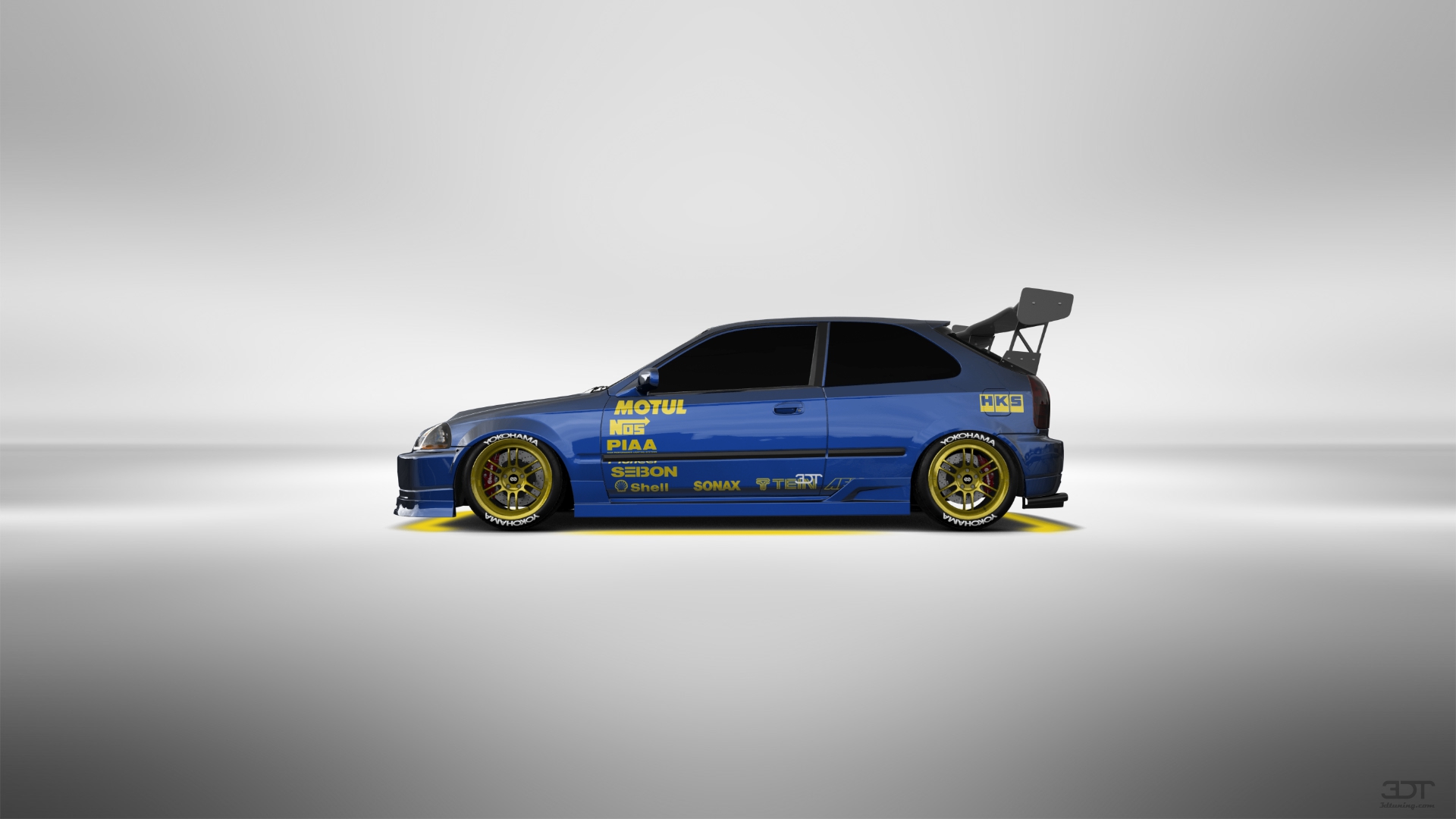 Honda Civic 3 Door Hatchback 1997 tuning