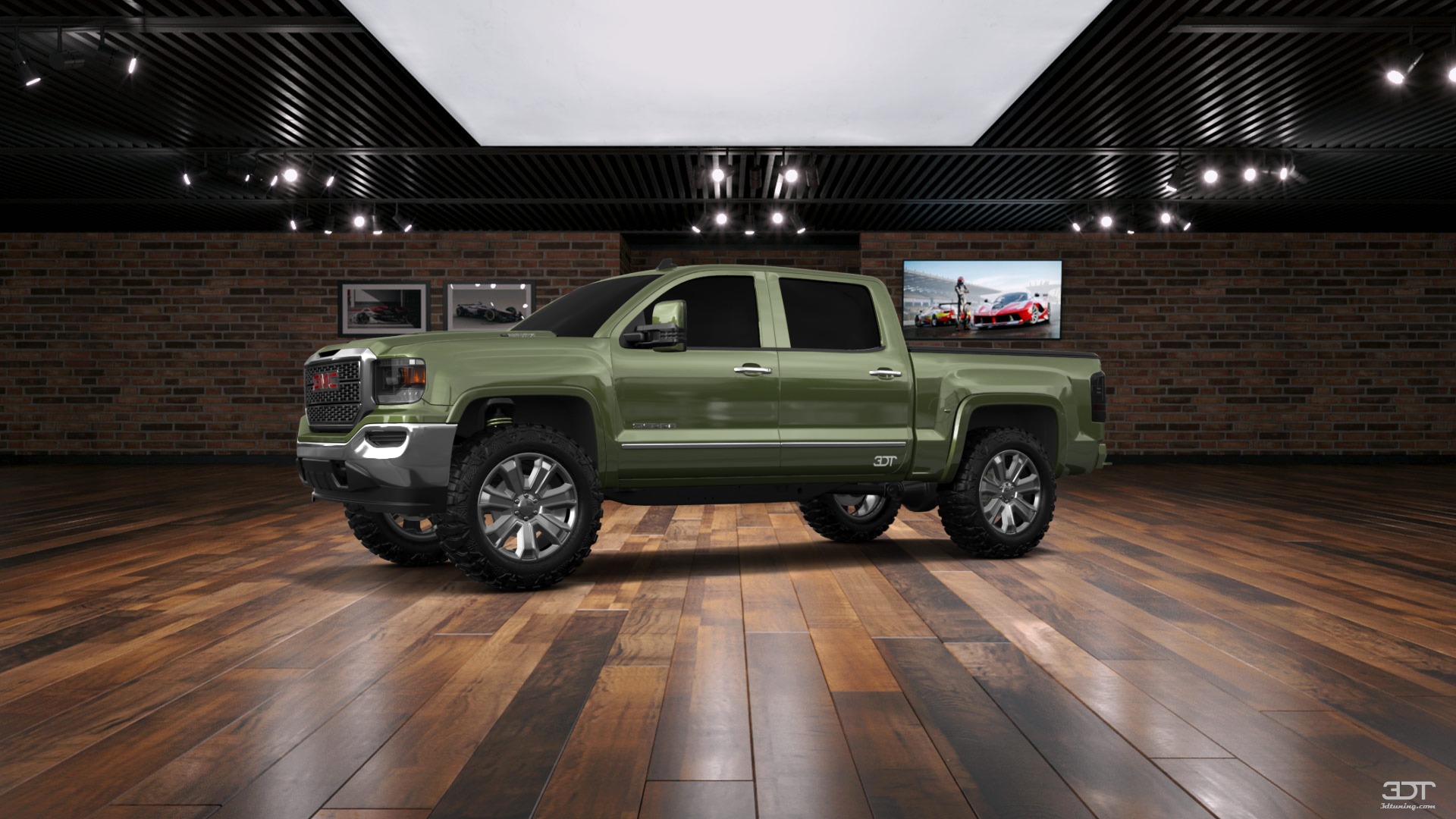 Tuning GMC Sierra 1500 Crew Cab 4 Door pickup truck 2016