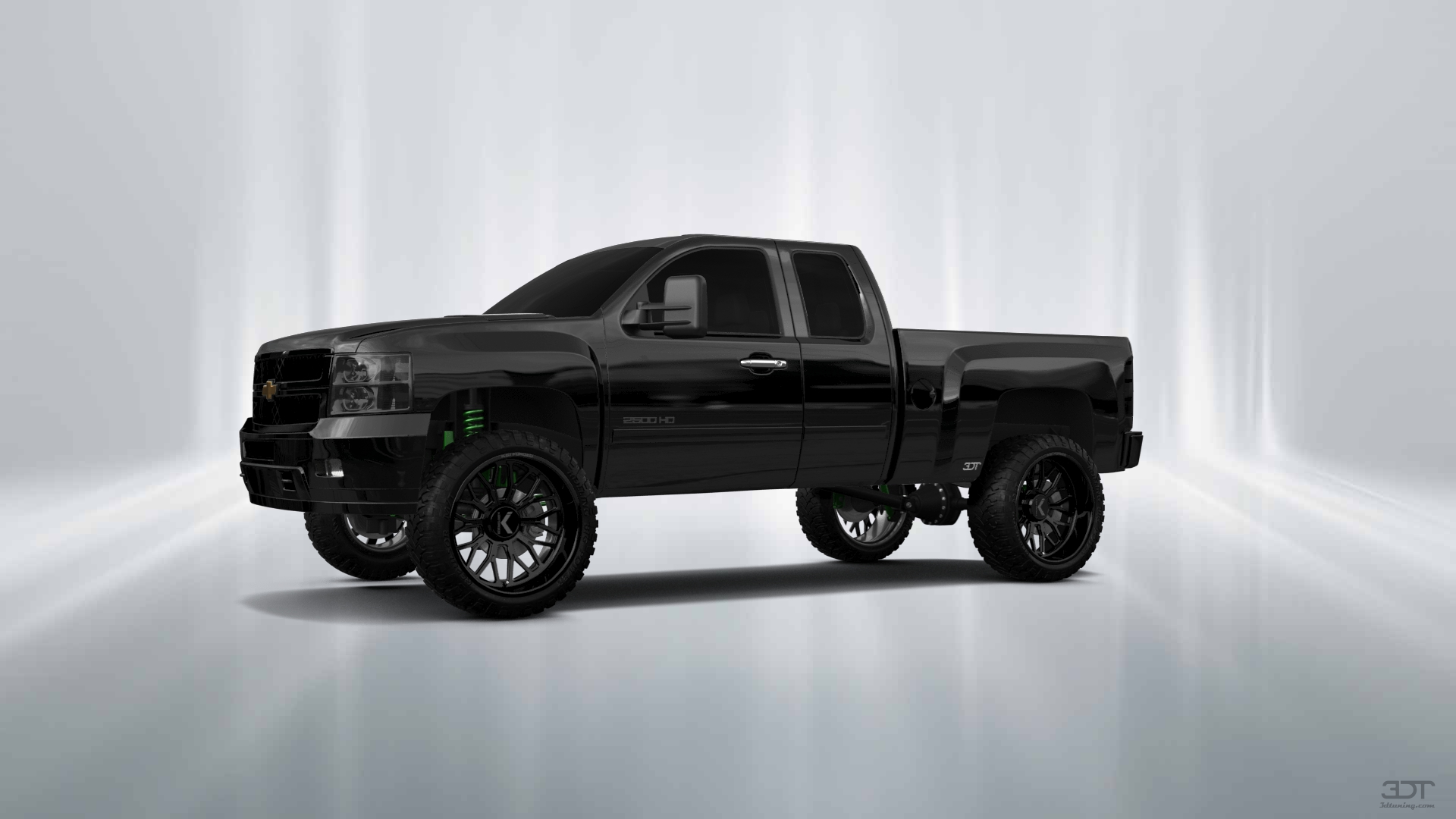 Chevrolet Silverado 2500 HD Extended Cab Pickup Truck 2007 tuning