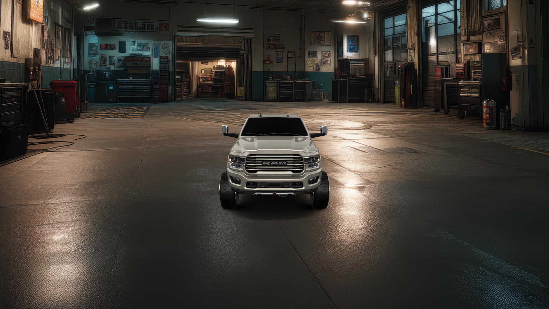 Dodge Ram 2500 4 Door pickup truck 2020 tuning