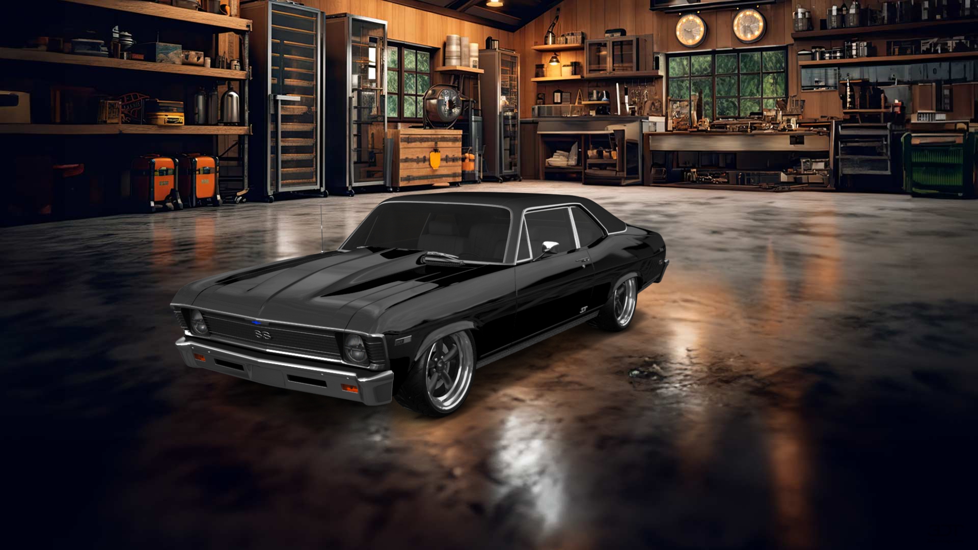 Chevrolet Chevy II Nova 2 Door Coupe 1968 tuning