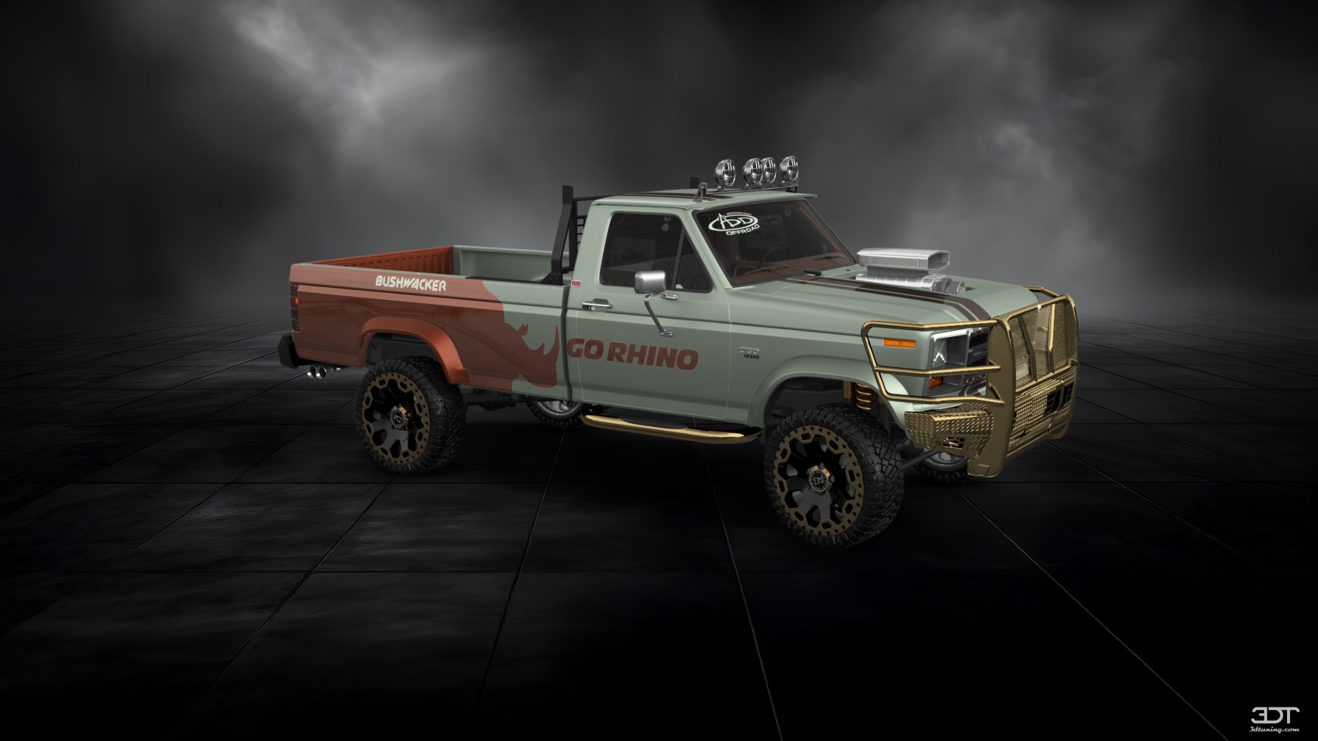 Tuning Ford F-150 2 Door pickup truck 1986