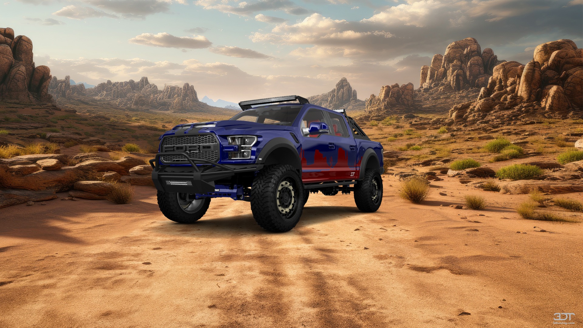 Ford F-150 Raptor 4 Door pickup truck 2017