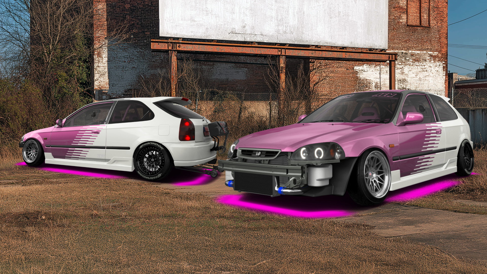 Honda Civic 3 Door Hatchback 1997 tuning