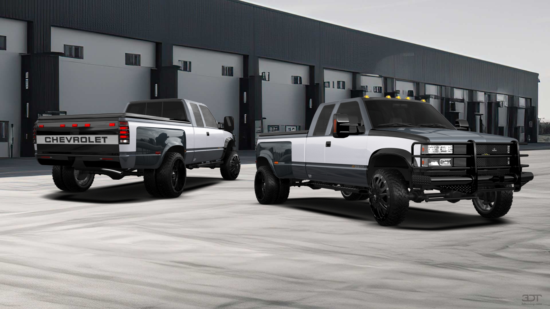 Chevrolet K3500 Extended Cab Pickup Truck 1988
