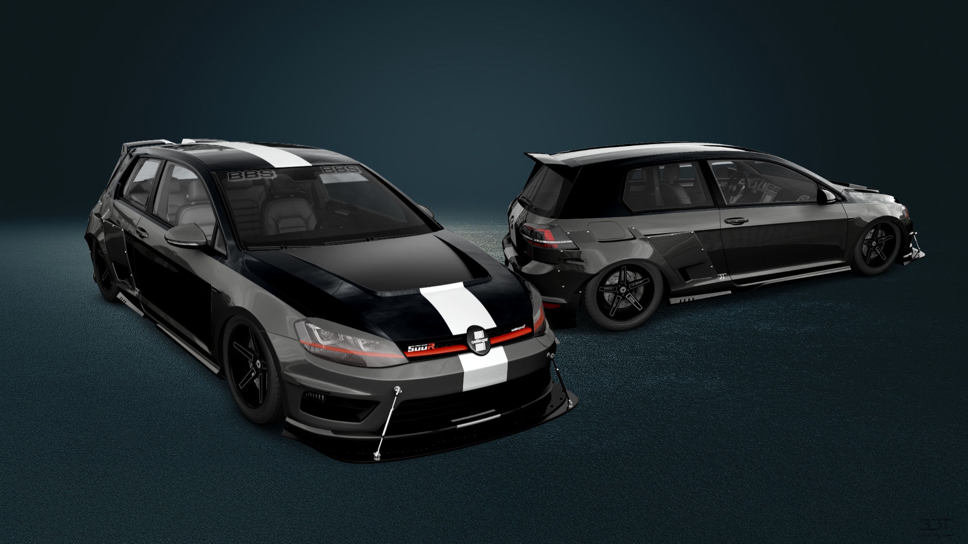 Volkswagen Golf 7 3 Door Hatchback 2013 tuning