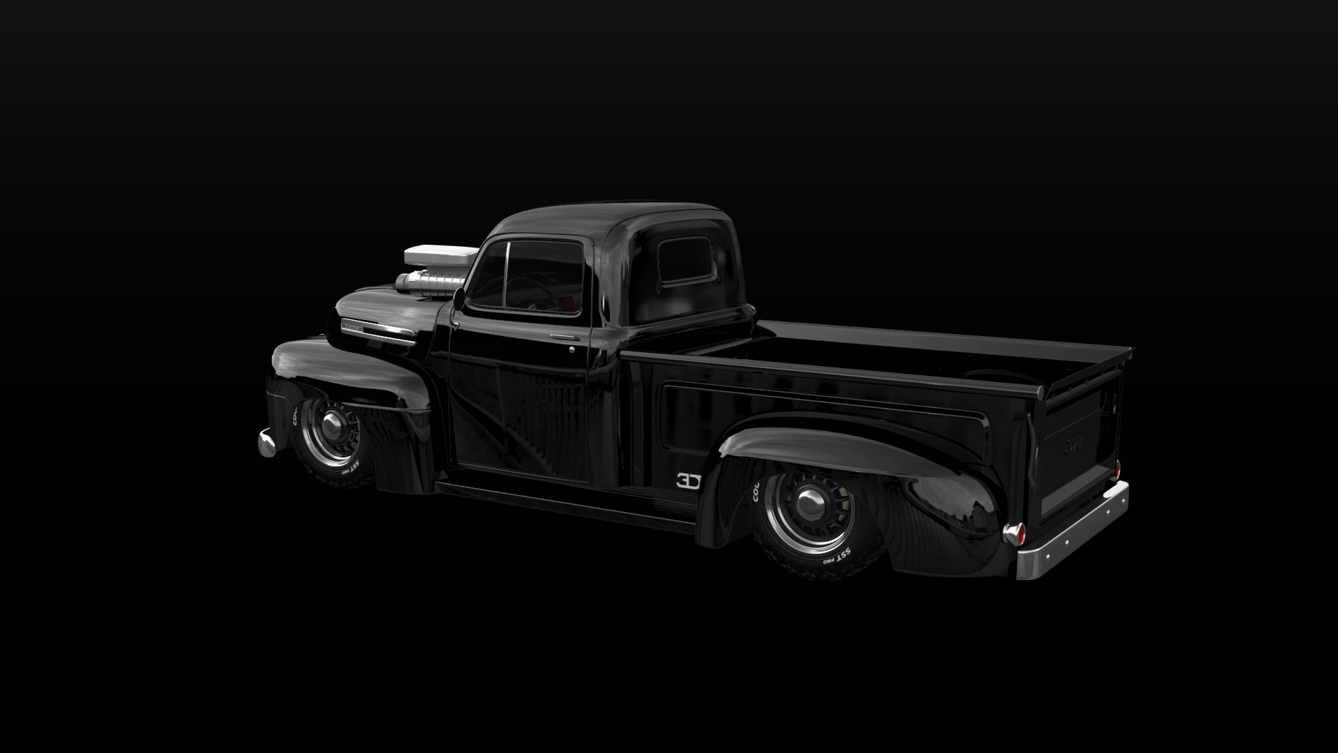 Ford F1 2 Door pickup truck 1949 tuning