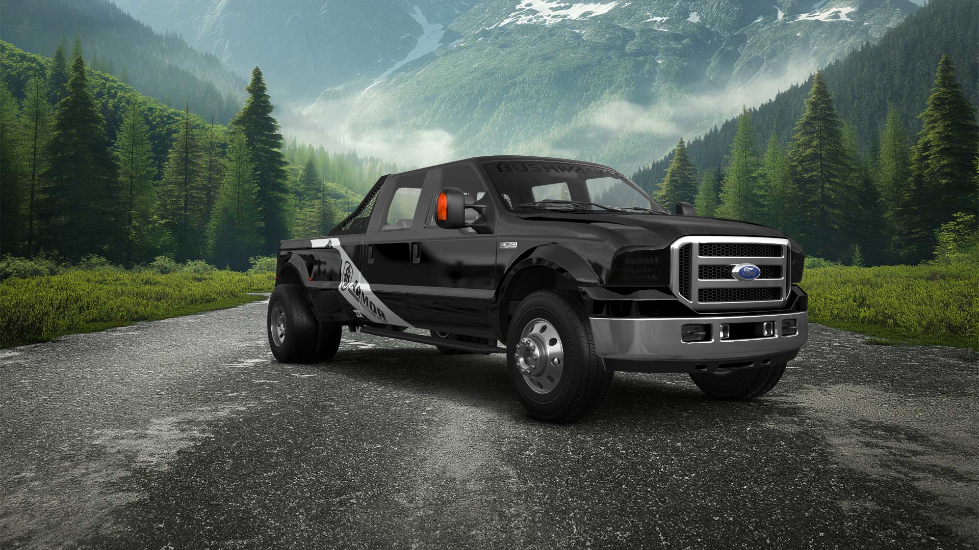 Ford F-350 DRW 4 Door pickup truck 1999