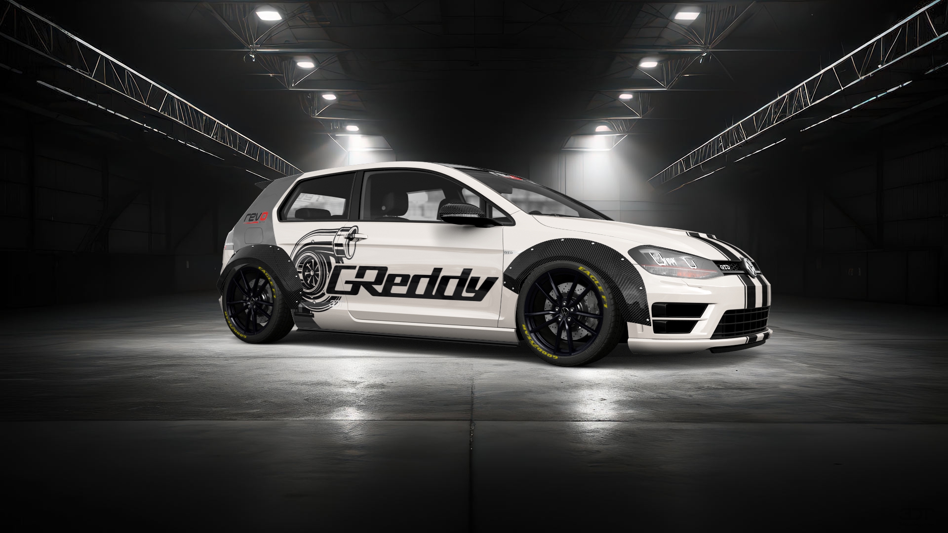 Volkswagen Golf 7 3 Door Hatchback 2013 tuning