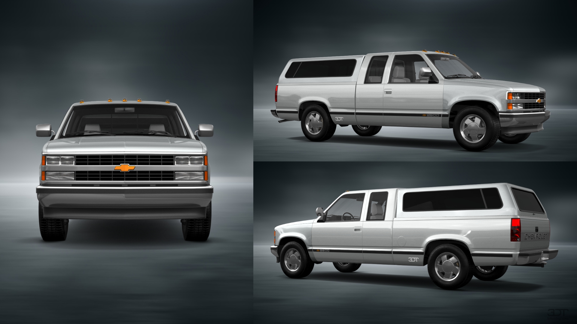 Chevrolet K2500 Extended Cab Pickup 1989 tuning