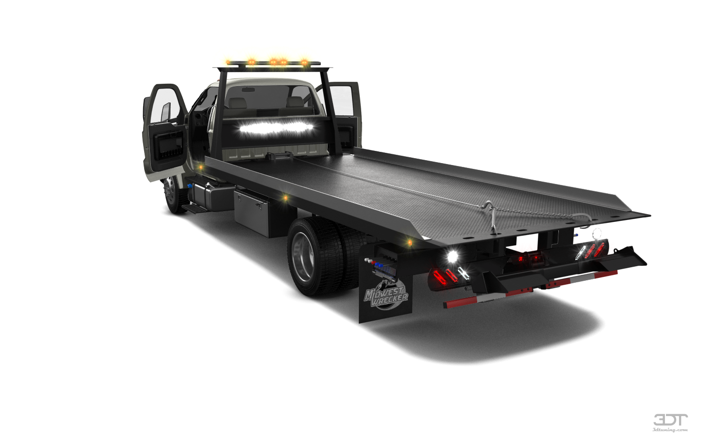 Tuning Ford F-650 Tow Truck Pickup 2016