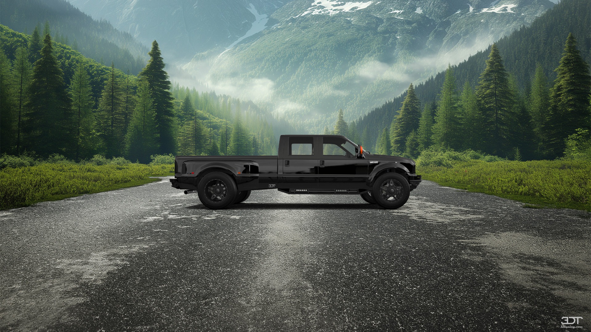 Ford F-350 DRW 4 Door pickup truck 1999