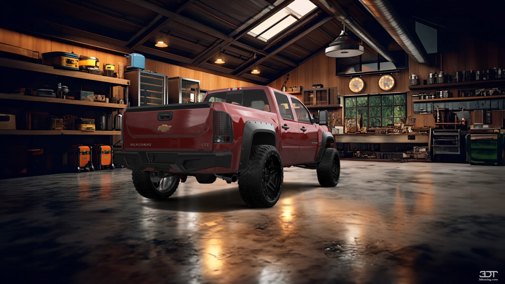 Chevrolet Silverado 1500 Crew Cab 4 Door pickup truck 2007