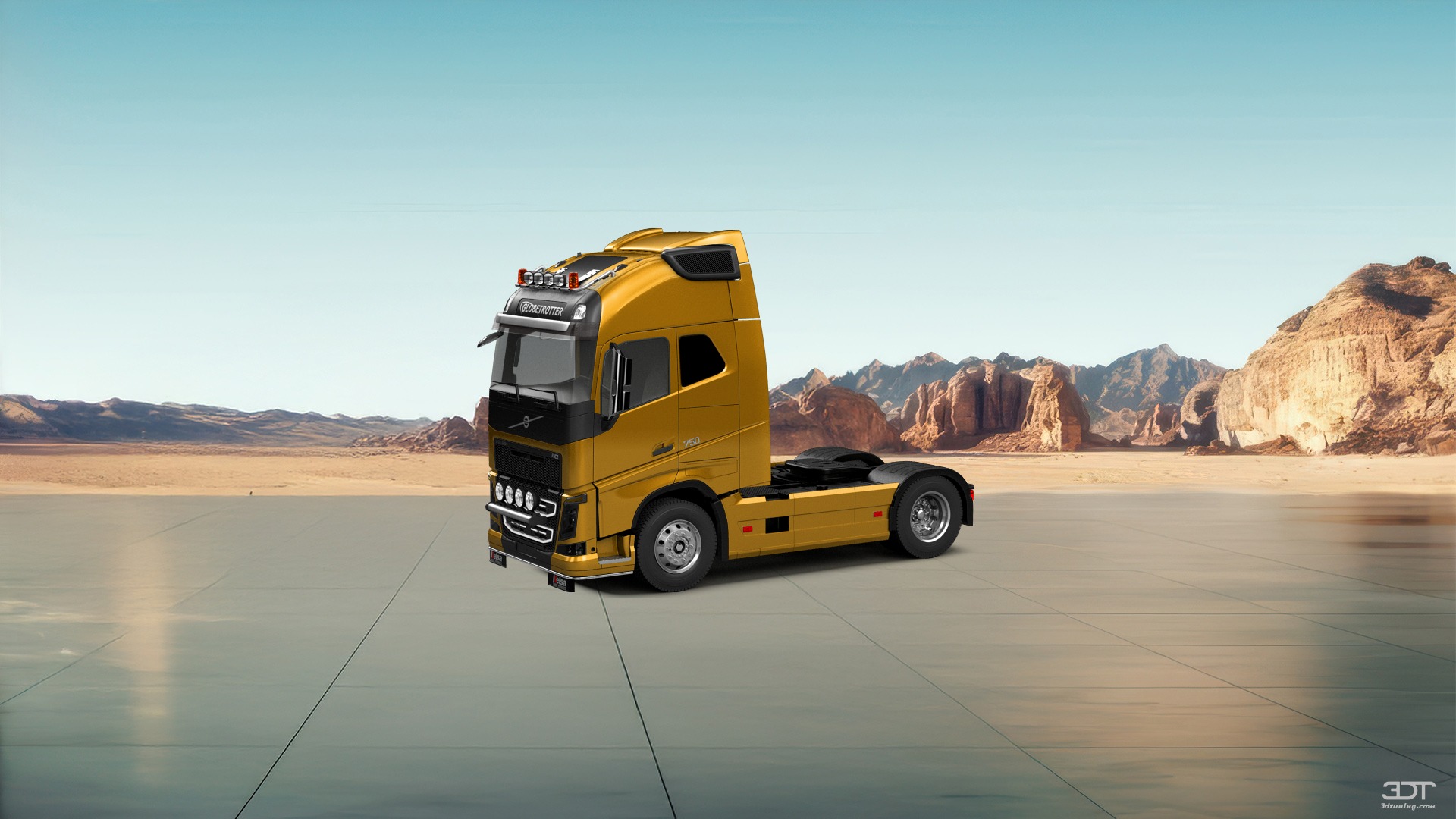 Volvo FH16 Globetrotter XL Cab Truck 2013 tuning