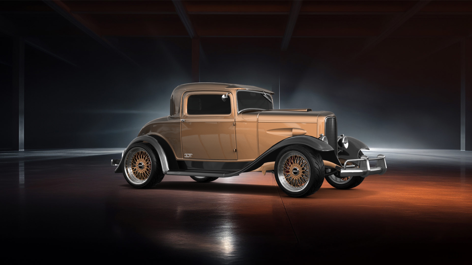 Ford Model B Deluxe 2 Door Coupe 1932 tuning