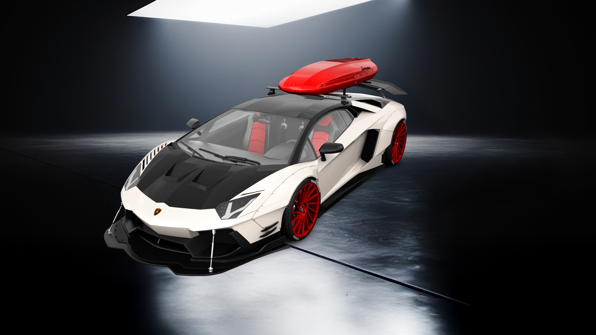 Lamborghini Aventador 2 Door Coupe 2012 tuning