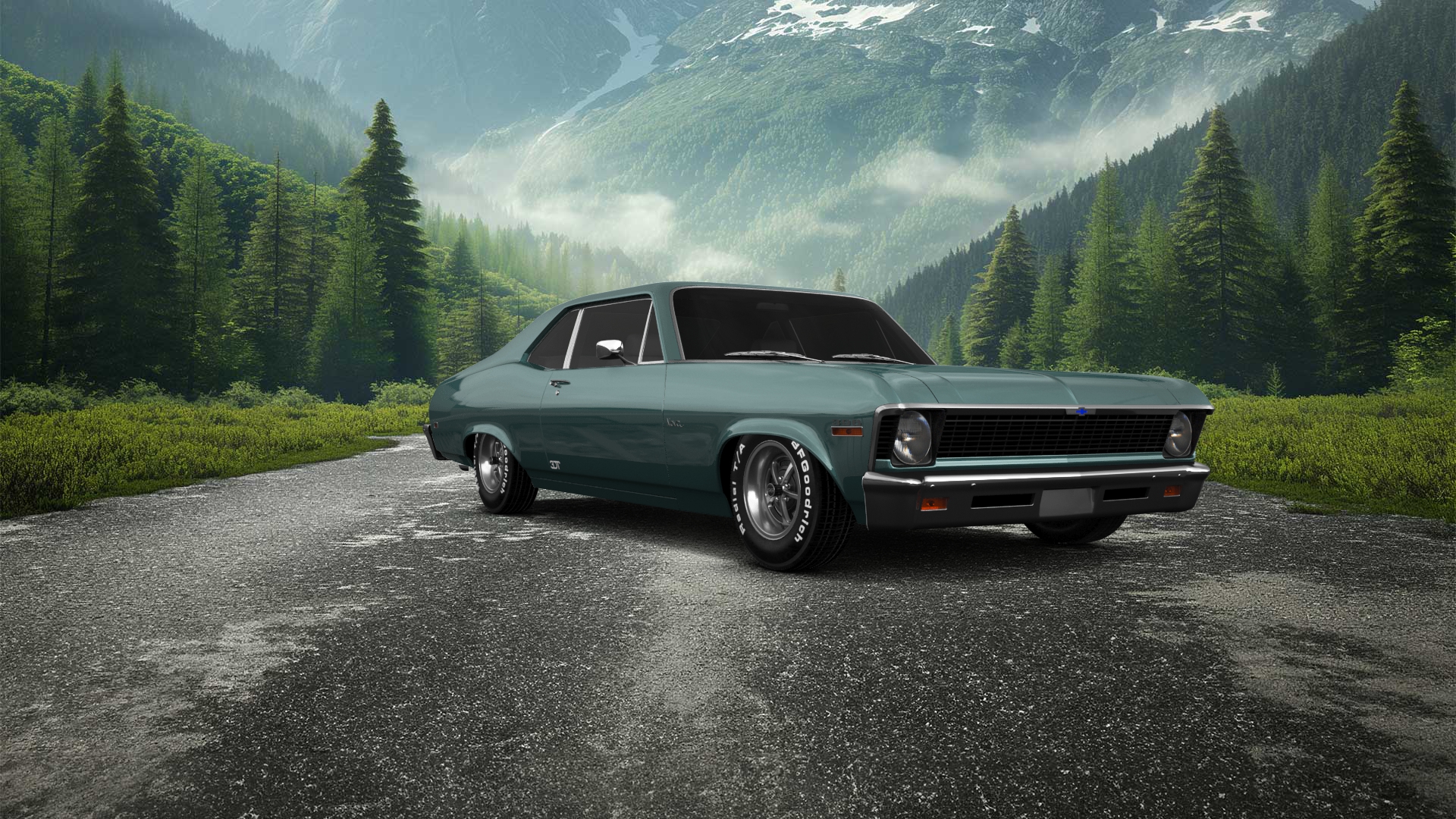 Chevrolet Chevy II Nova 2 Door Coupe 1968 tuning