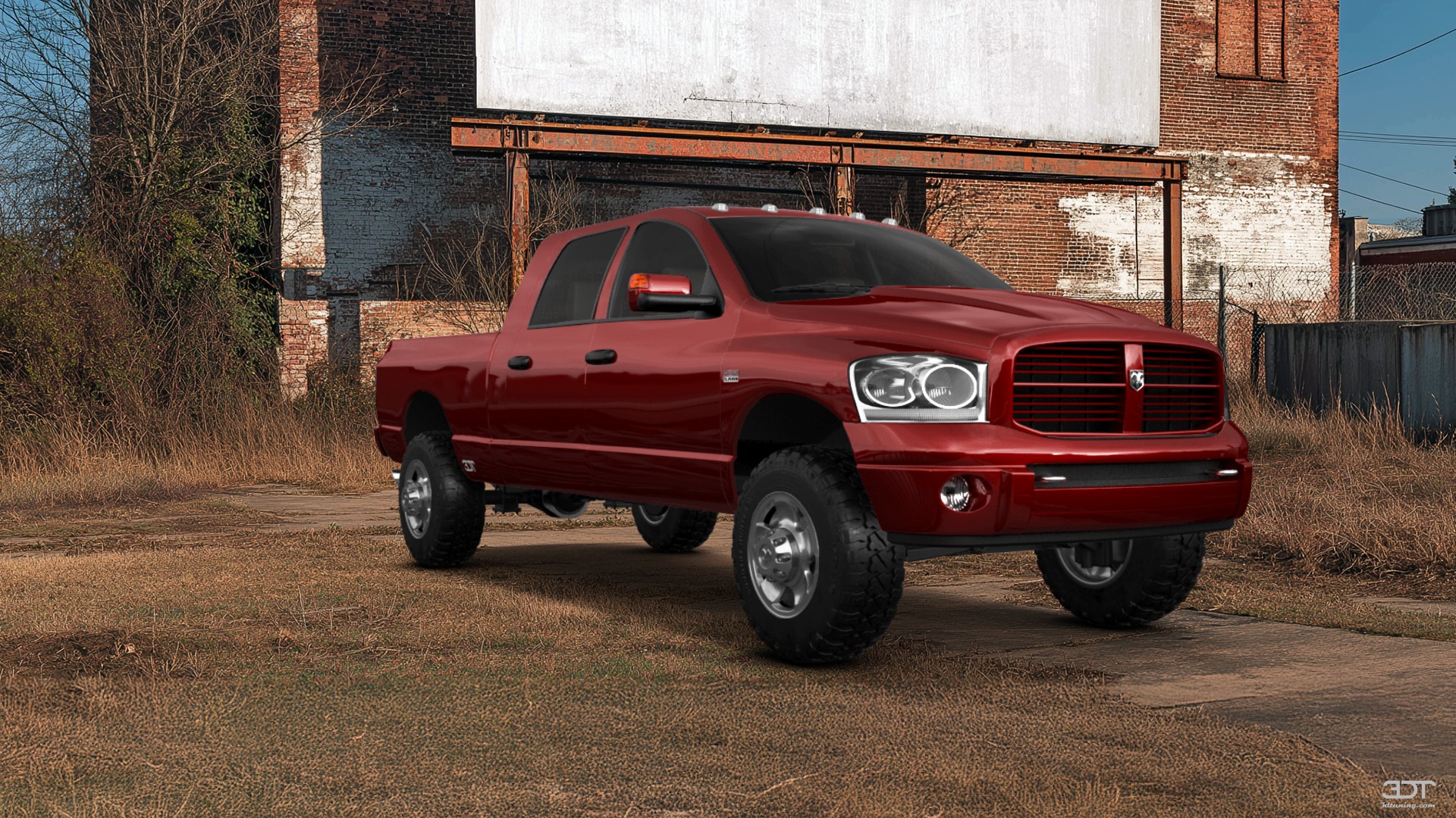 Dodge Ram 2500 4 Door pickup truck 2007 tuning