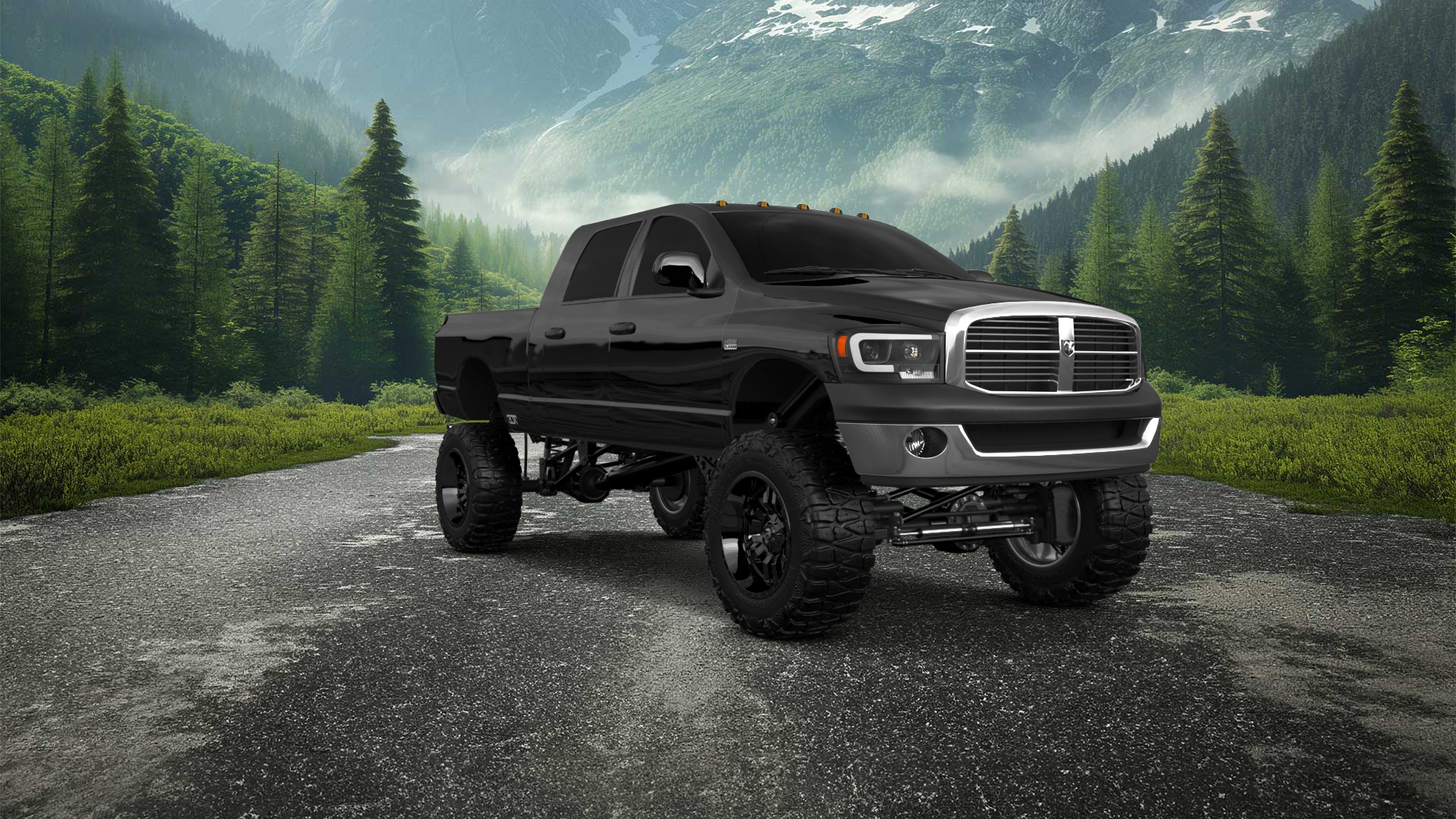 Dodge Ram 2500 4 Door pickup truck 2007