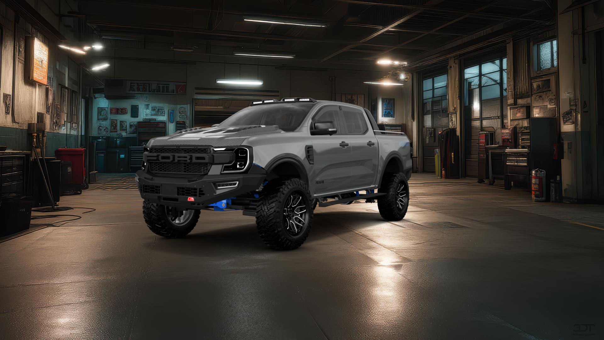 Ford Ranger 4 Door pickup truck 2022 tuning