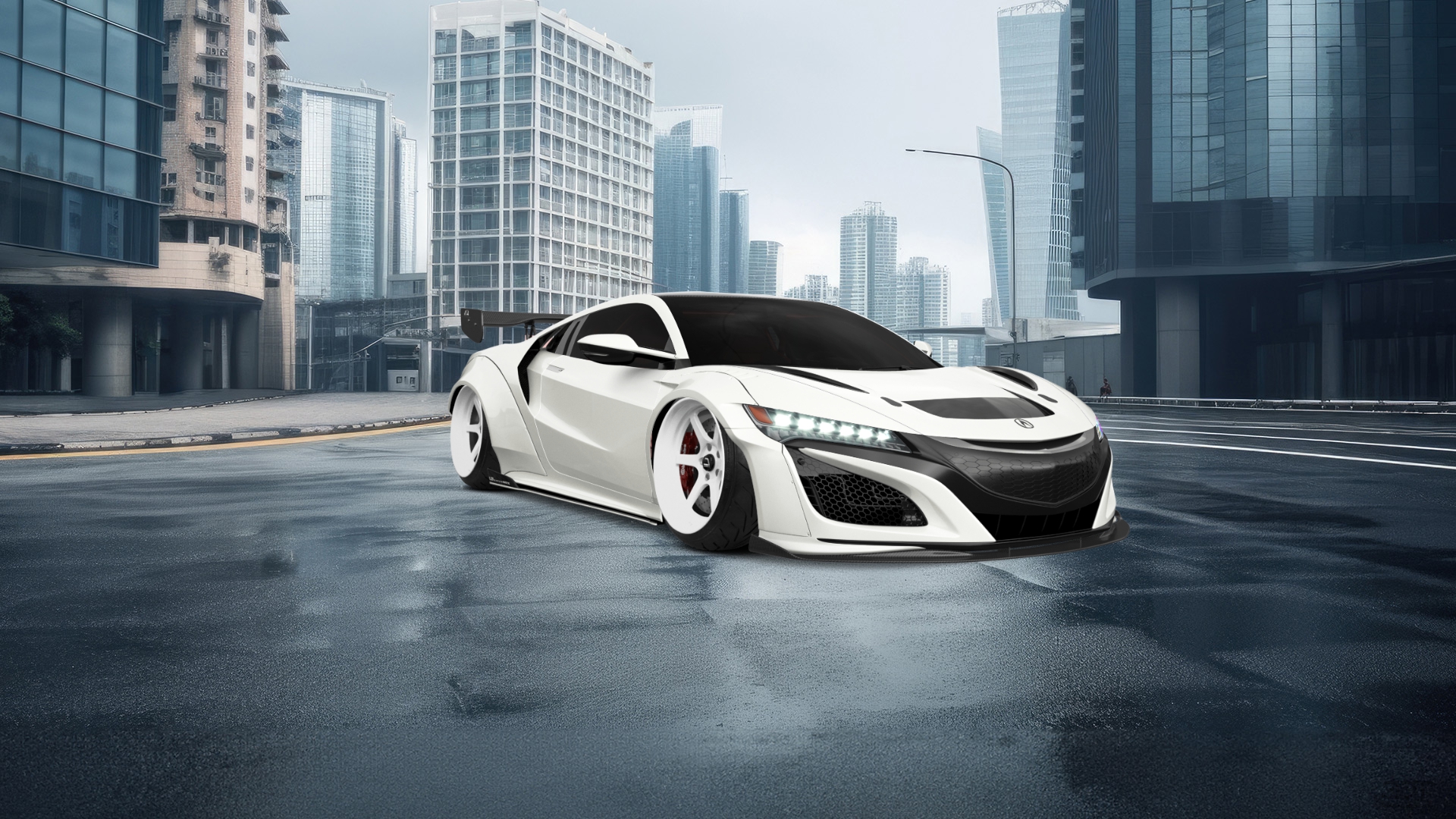 Acura NSX 2 Door Coupe 2017 tuning