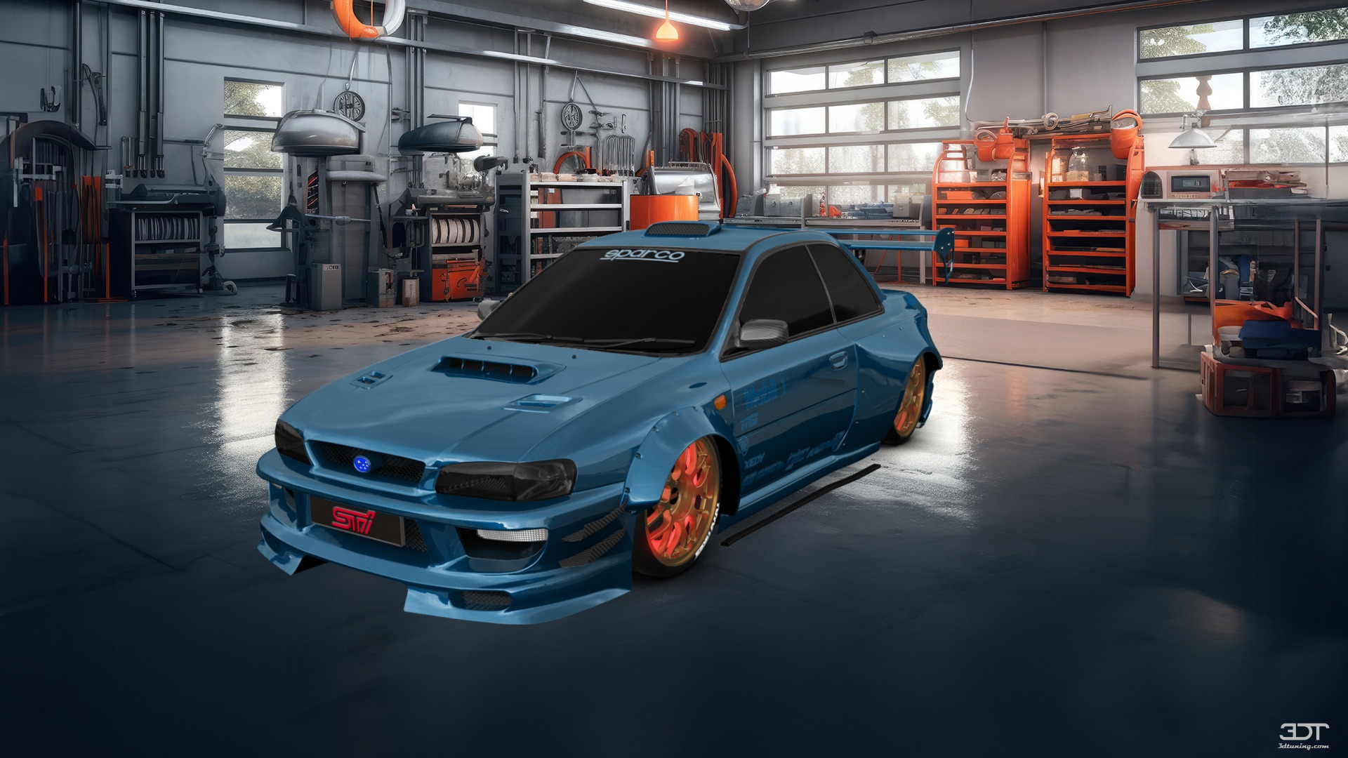 Subaru Impreza WRX STI 22B 2 Door Coupe 2000