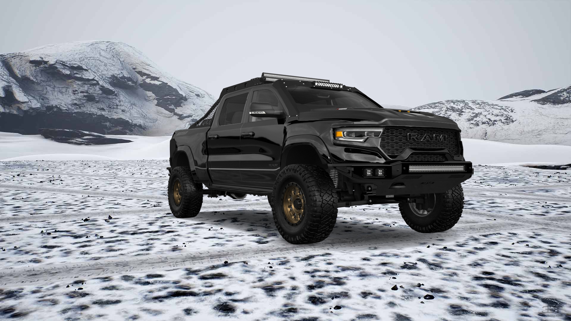 Dodge Ram 1500 TRX 4 Door pickup truck 2021
