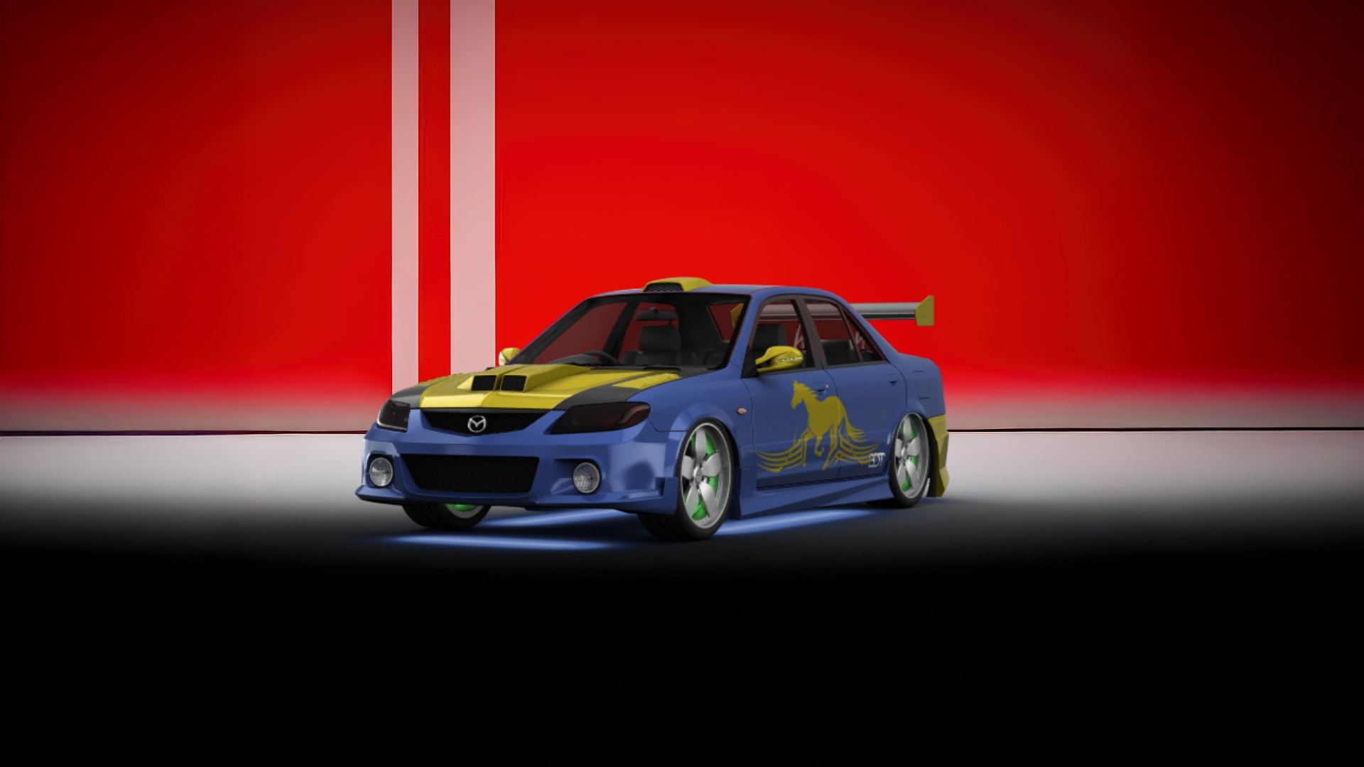 Mazda Familia Sedan 2001 tuning