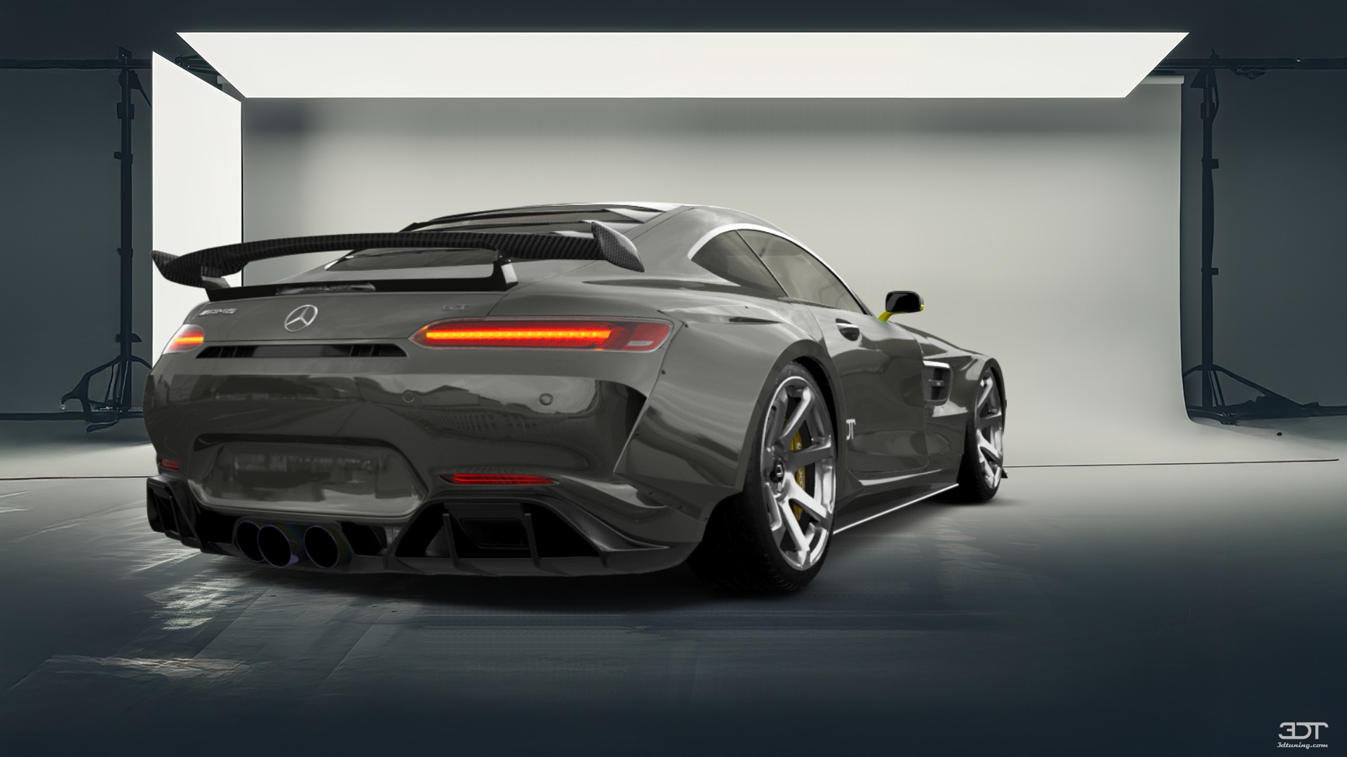 Mercedes AMG GT 2 door fastback coupe 2015 tuning