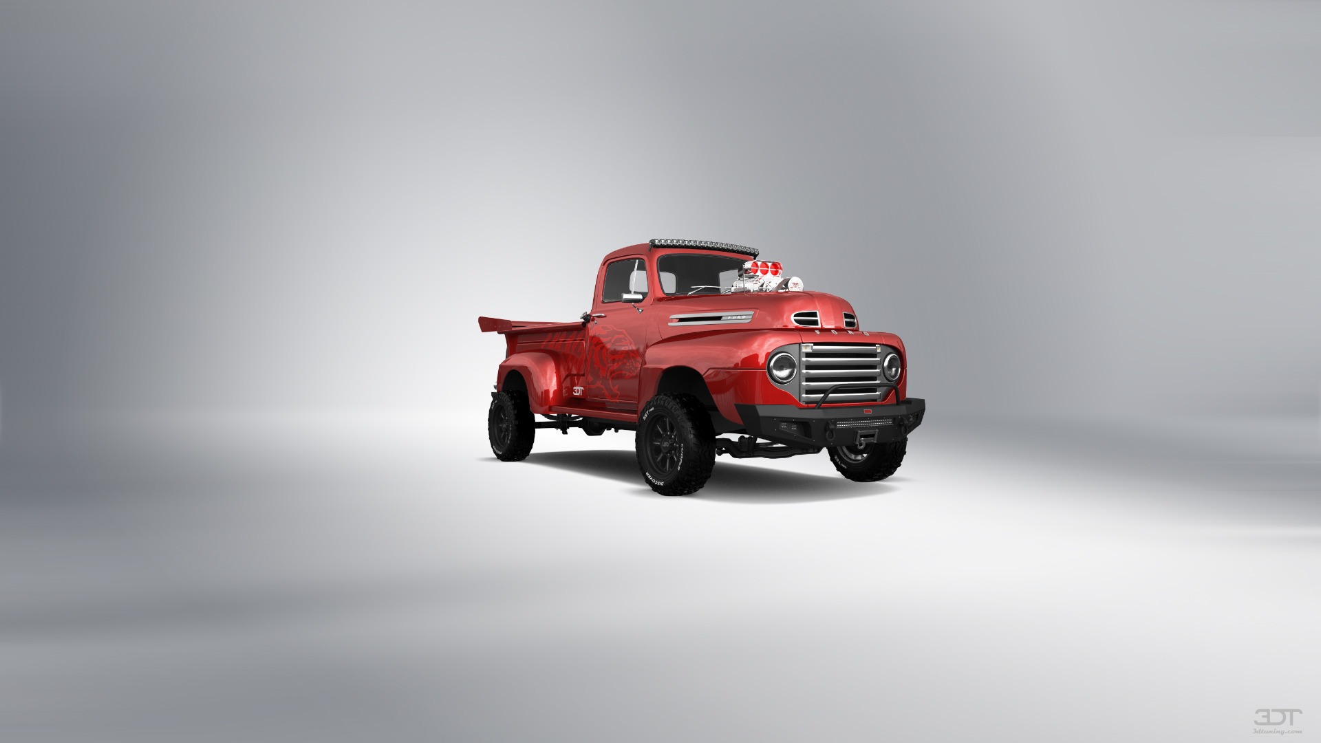 Ford F1 2 Door pickup truck 1949 tuning