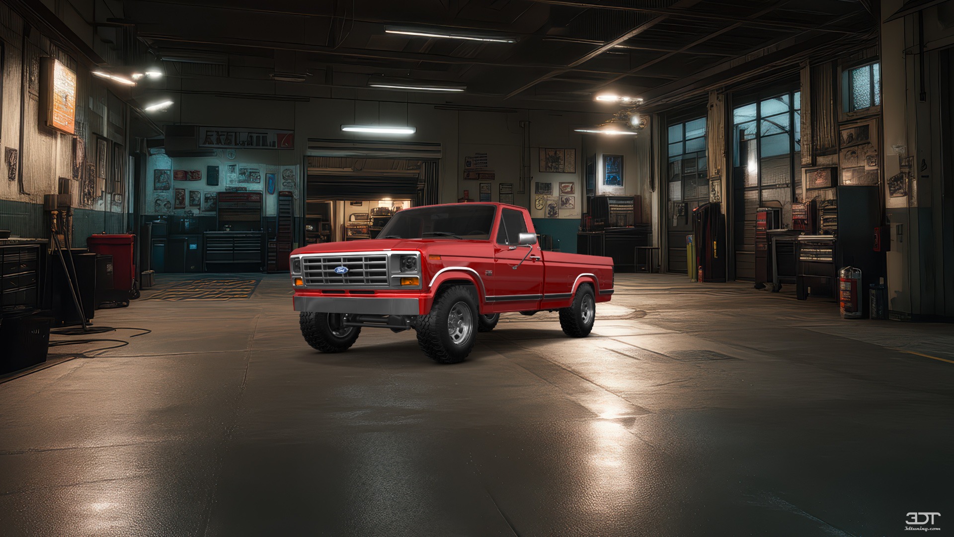 Ford F-150 2 Door pickup truck 1986 tuning