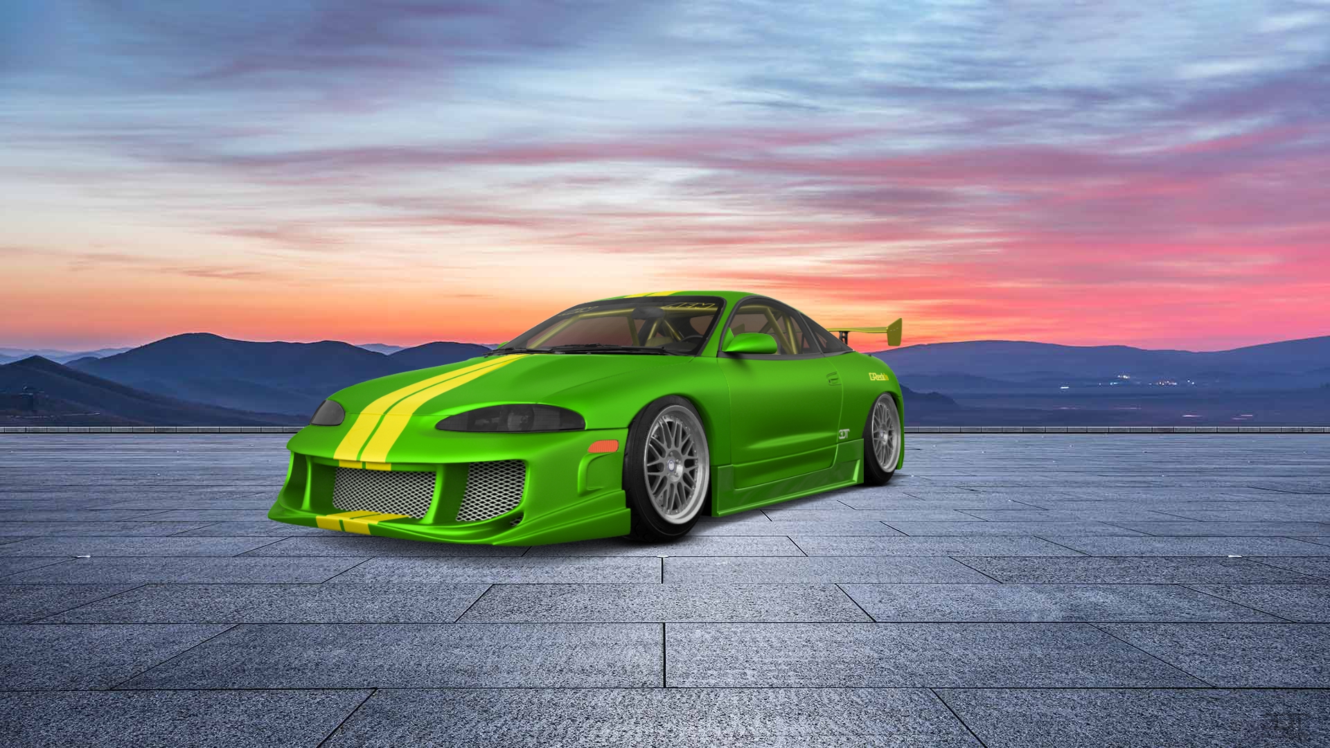 Mitsubishi Eclipse GSX Coupe 1995 tuning