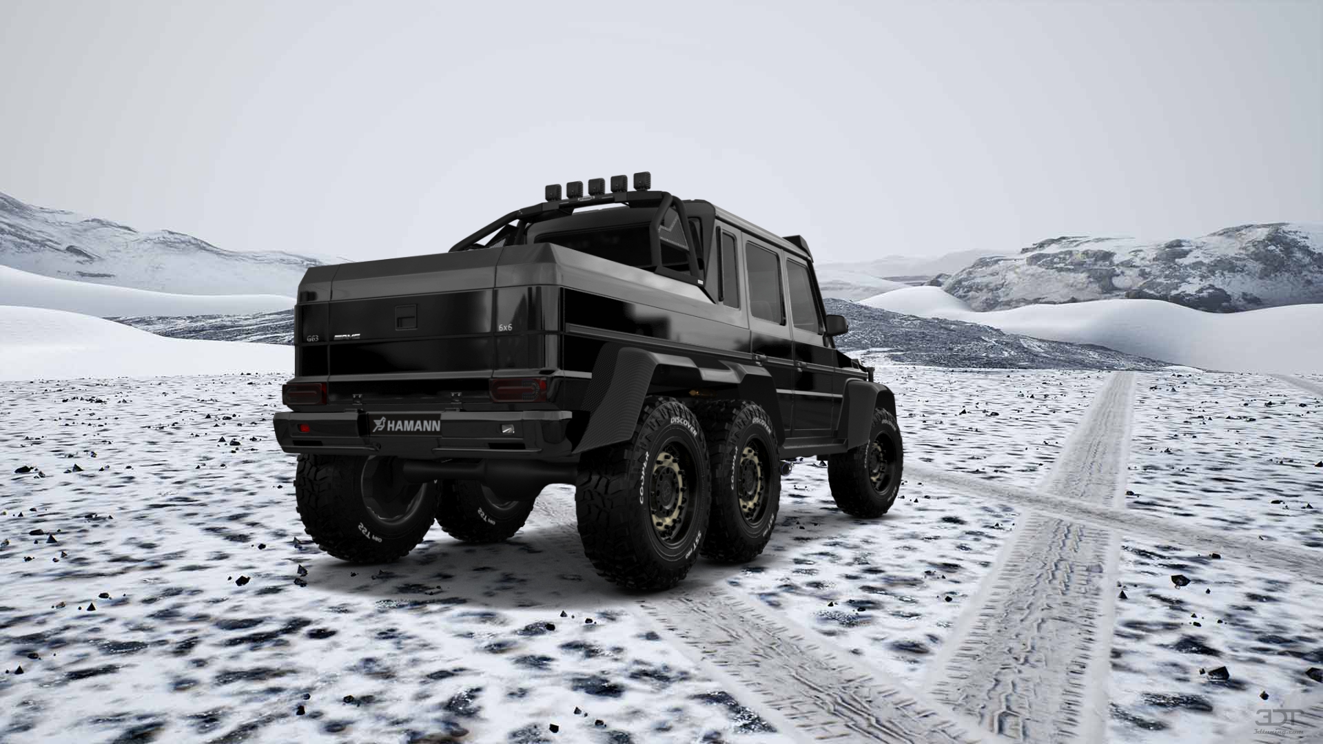 Mercedes G 63 AMG 6x6 4 Door pickup truck 2013