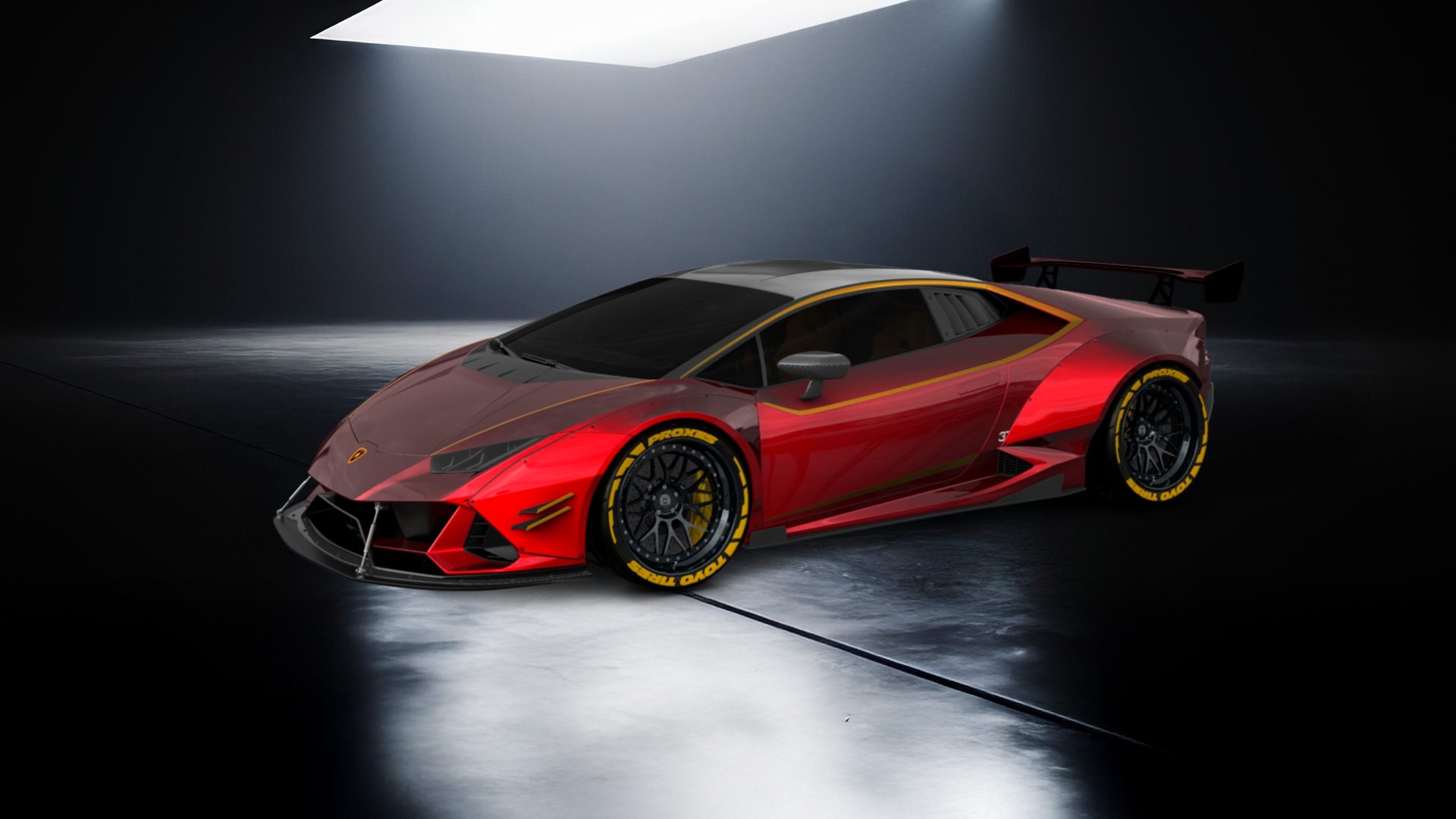 Lamborghini Huracan 2 Door Coupe 2014 tuning