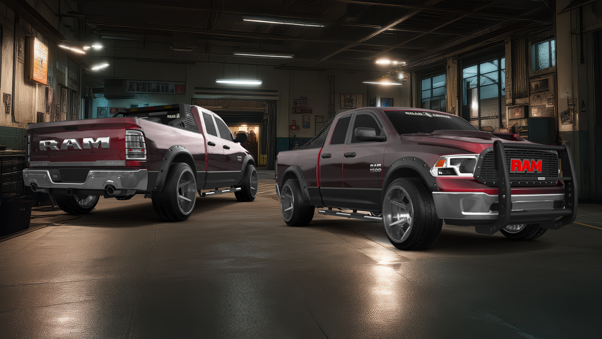 Dodge Ram 1500 Quad-Cab 4 door 2014 tuning