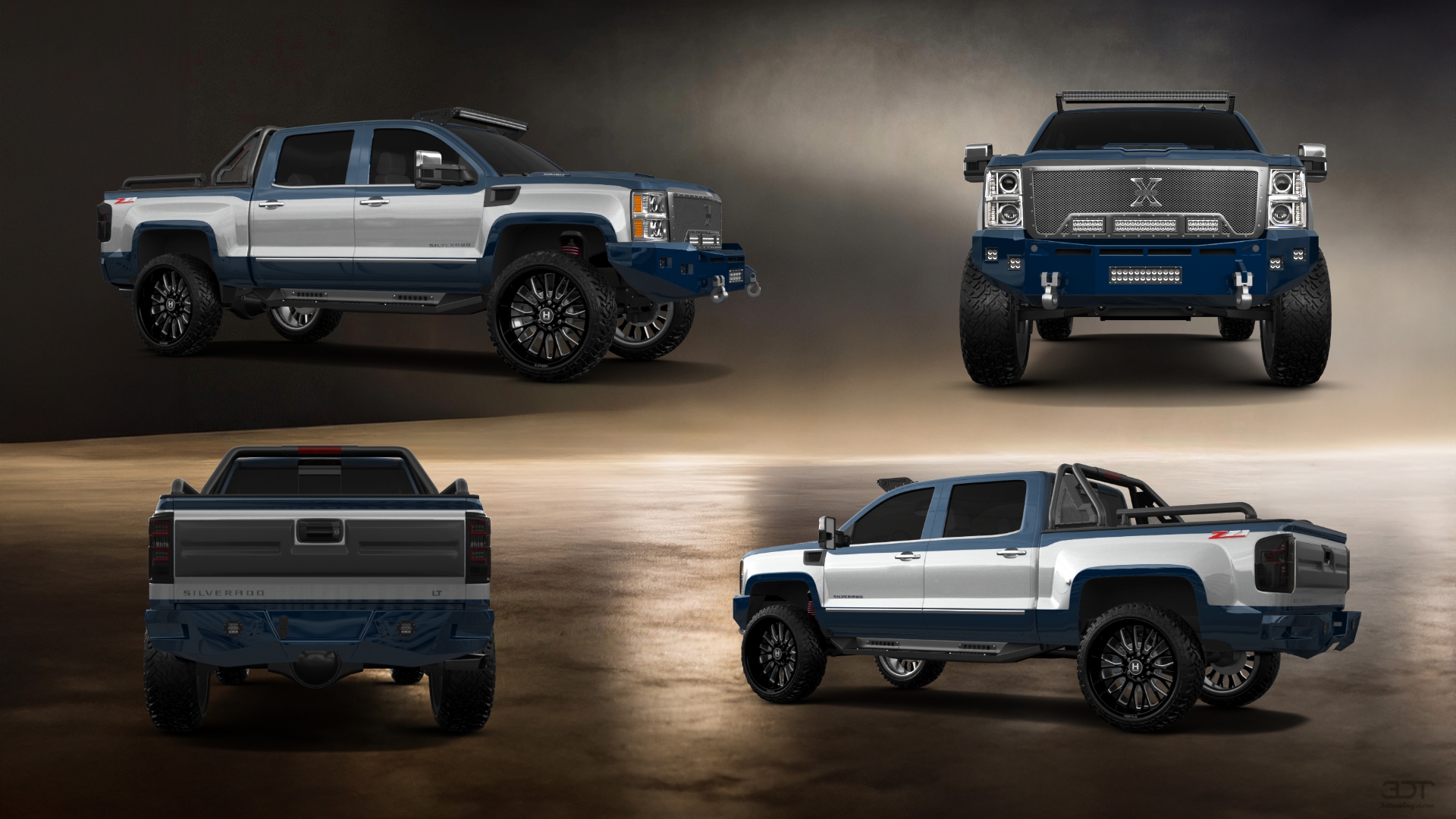 Chevrolet Silverado 1500 4 Door pickup truck 2014 tuning