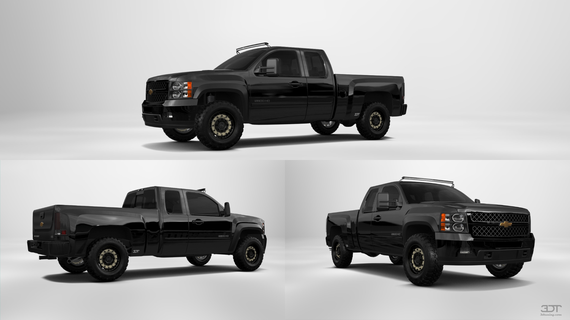 Chevrolet Silverado 2500 HD Extended Cab Pickup Truck 2007