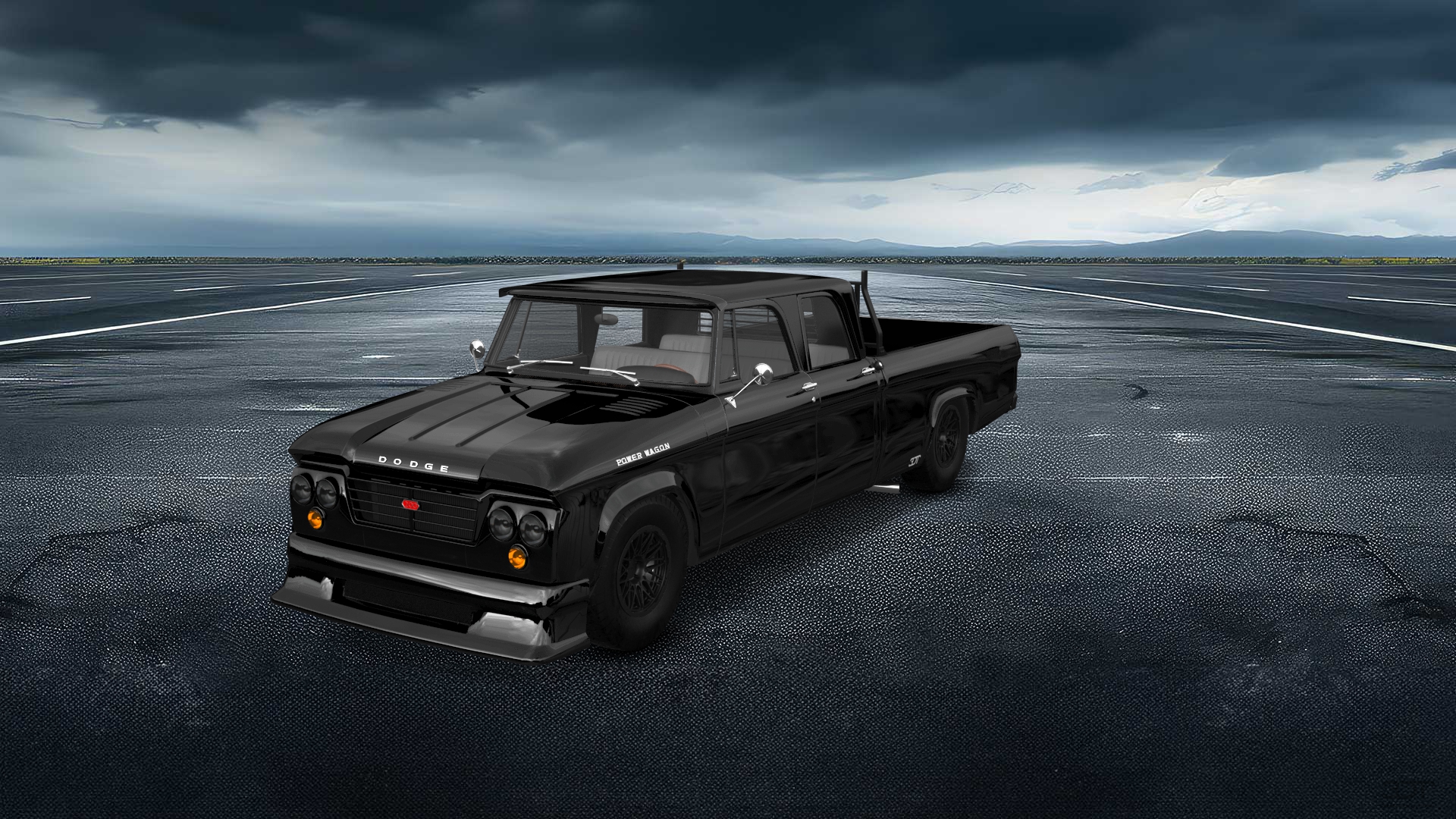 Dodge Power Wagon 4 Door pickup truck 1964